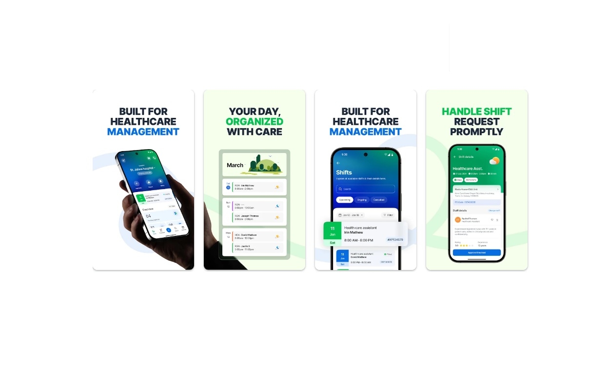 Xpress Rota: Care Home Shift Booking App: App Features, Benefits, Working image
